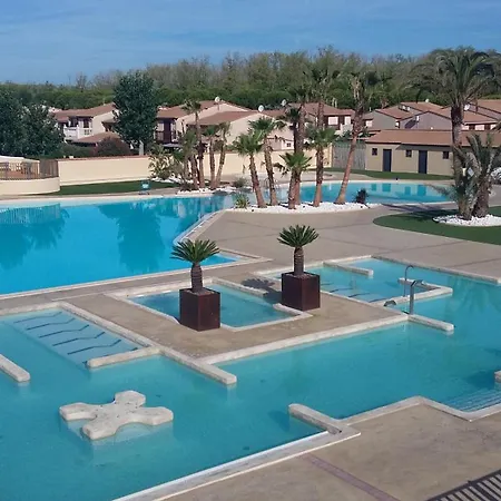 Belle D'angle Climatisée, Tamaris, Wifi, 2 4 Couchages Lrtamm1 * Portiragnes