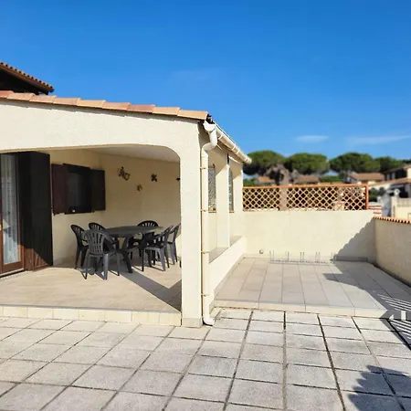 Belle D'angle Climatisee, Tamaris, Wifi, 2 4 Couchages Lrtamm1 Portiragnes